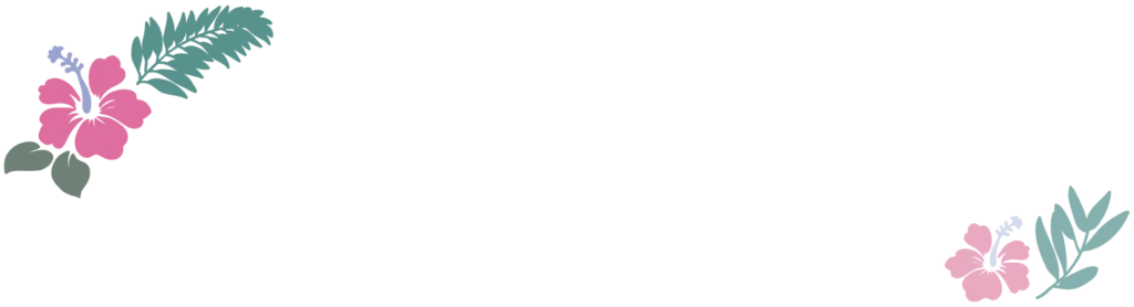 hawaiian flowers graphic